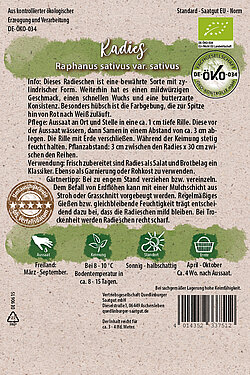 Radies l&auml;nglich