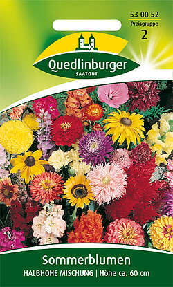 Sommerblumen Halbhohe Mischung