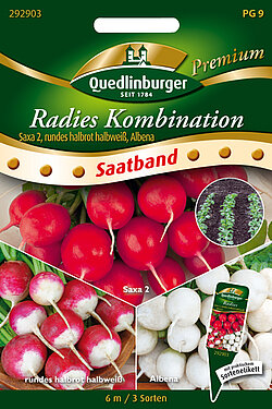 Radies Kombination Saxa 2, rundes halbrot halbweiß, Albena Radies Kombination Saxa 2, rundes halbrot halbweiß, Albena