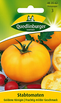 Stabtomaten Goldene Königin Stabtomaten Goldene Königin