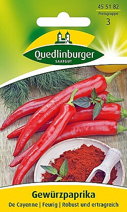 Gew&uuml;rzpaprika De Cayenne